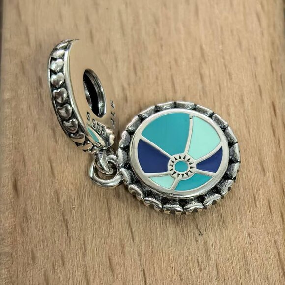 Pandora Panama City Beach Charm Travel Pendant, S925 Silver Bracelets - Picture 3 of 4